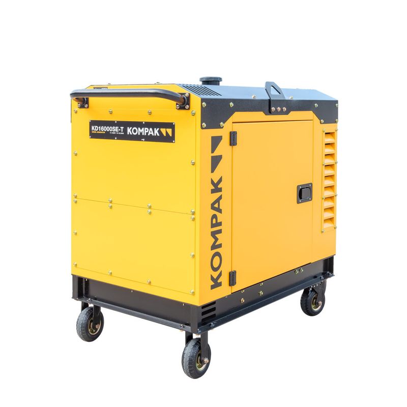 Alternative view of Kompak KD16000SE Αθόρυβη Γεννήτρια Πετρελαίου 13kW 230V με AVR & ATS Ready