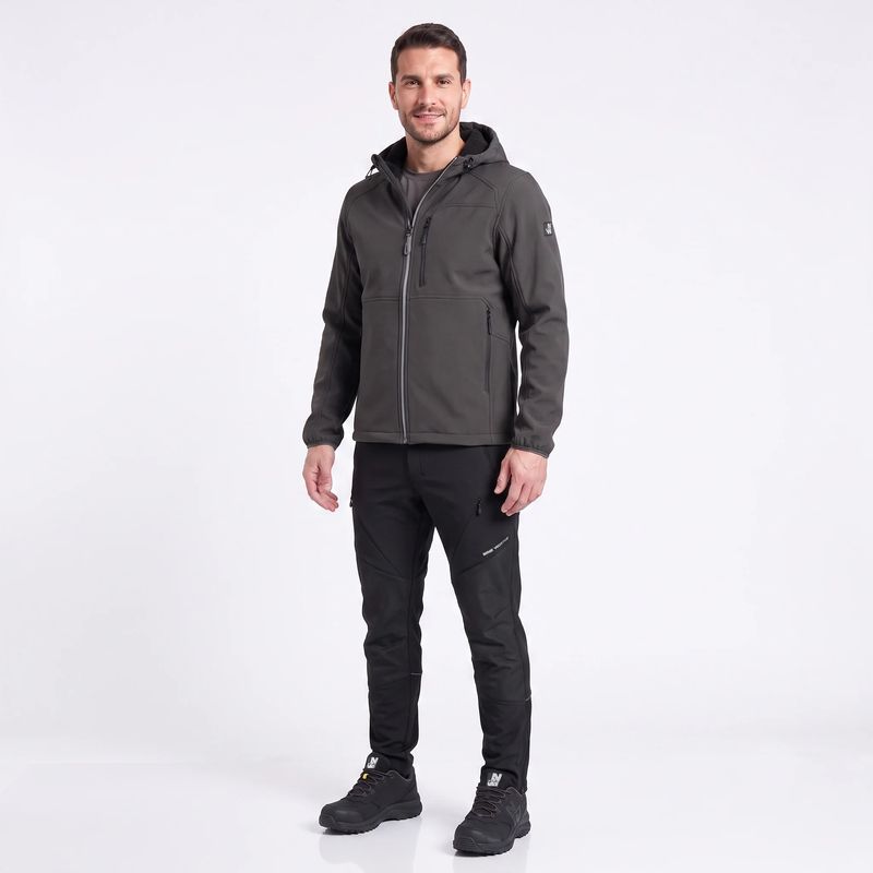Nine Worths 1422-XL Phoenix Μπουφάν Εργασίας Softshell Ανθρακί NoXL