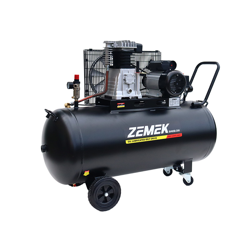 Alternative view of Zemek BH65B-200 Αεροσυμπιεστής Λαδιού με Ιμάντα 3.5HP 200lt 8bar 230V