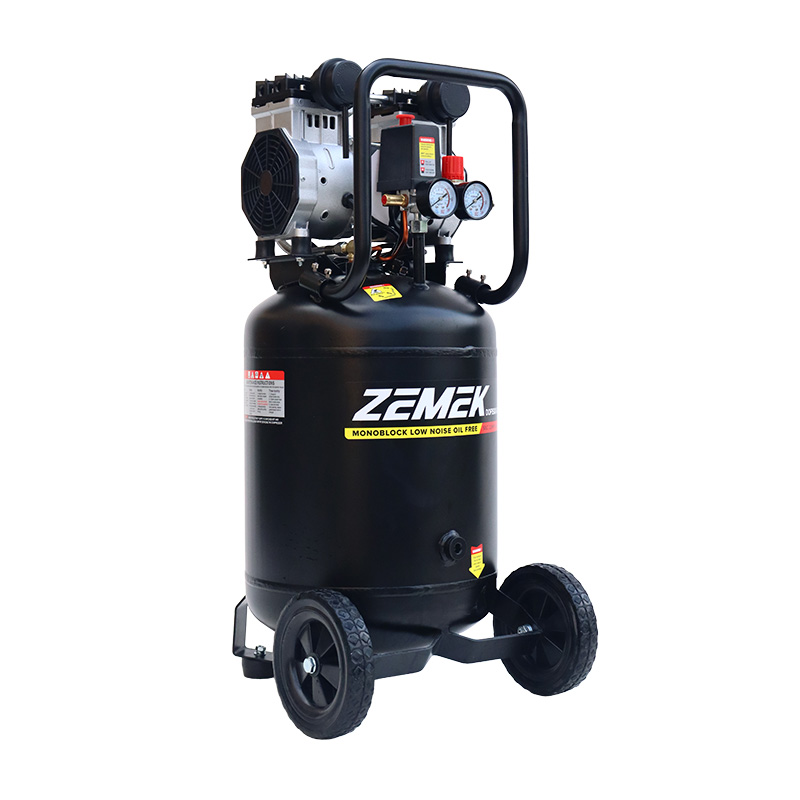Alternative view of Zemek DOF1500-50V Κάθετος Αθόρυβος Αεροσυμπιεστής Χωρίς Λάδι 2HP 50lt 8bar 230V