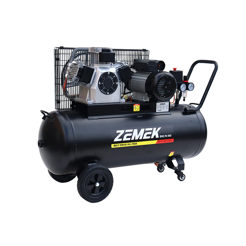 Alternative view of Zemek BWL70-100 Αεροσυμπιεστής Χωρίς Λάδι με Ιμάντα 3.5HP 100lt 8bar 230V
