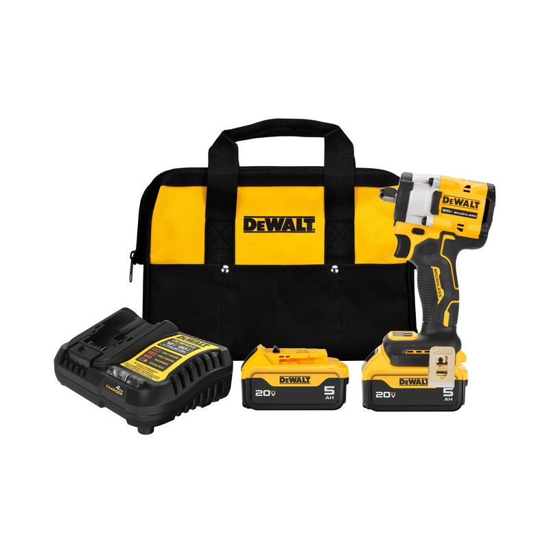 Dewalt DCF921P2T Μπουλονόκλειδο Μπαταρίας 18V 2x5Ah